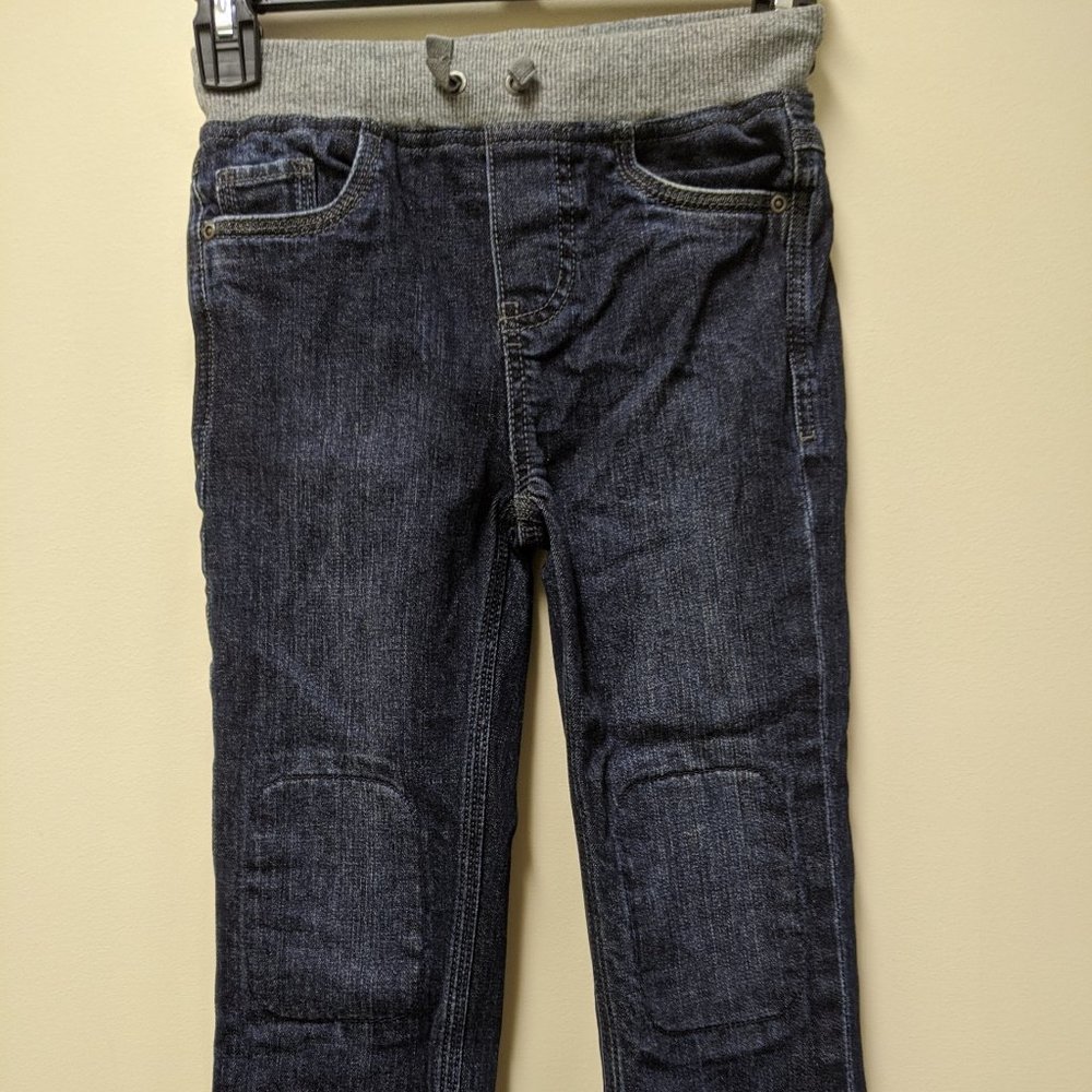Hanna Andersson Boys Double knee kickstart jeans